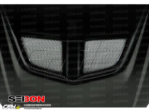 Seibon carbon fiber evo-style carbon fiber hood kit auto body honda civic 96-98