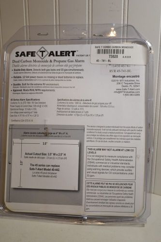 Safe-t-alert 45-741-bl combo co propane alarm - surface mount