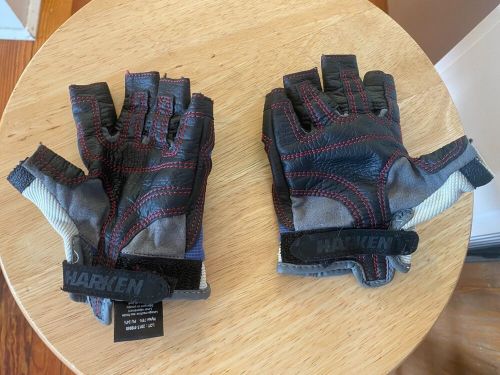 Harken junior sailing 3/4 finger gloves, size large