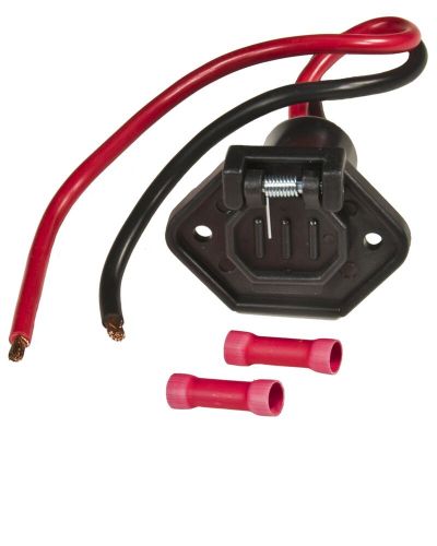 Sierra wh10520-1 male boat side trolling motor plug 12v with butt connectors -