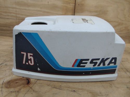 Vintage eska 7.5 hp outboard boat motor hood cowl cowling free shipping