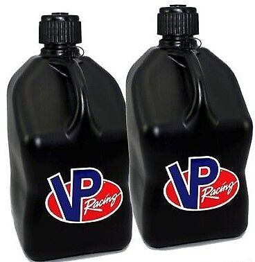 Vp fuel black square 2 pack 5 gallon fuel jug + battery powered tera pumpxl