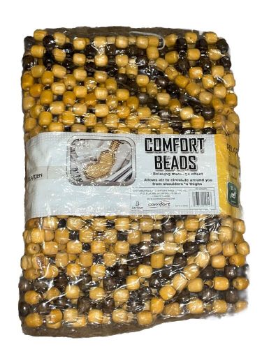 Davison car seat wood comfort beads