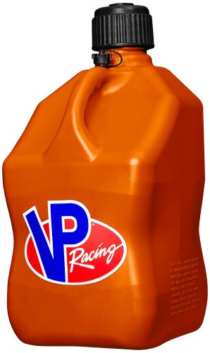 Vp racing 3572-ca motorsport container® utility jug 5.5 gallon - orange