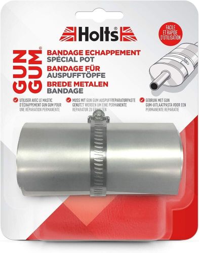 Holts 1831576 gun gum wide metal repair bandage &amp; loygg2r gun gum paste 200g