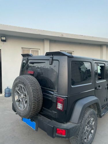 For jeep wrangler jk trunk spoiler tail habit-wearing with light 2007-2018