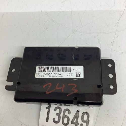 2018 jeep grand cherokee 3.6l temperature control module oem 68321557