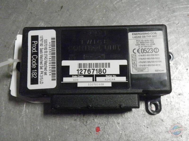 Theft/locking bcm/ecu saab 9-5 1046203 07 08 09 10 theft ecu 12767180