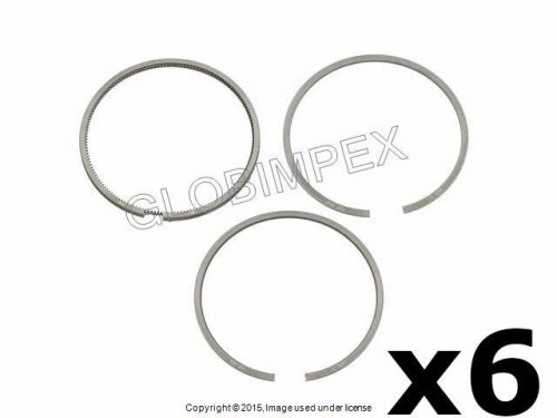 Porsche 911 &#039;74-&#039;77 standard piston ring set set of 6 goetze +warranty