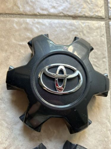 2015-2023 toyota tacoma charcoal gray oem wheel center hub cap 75189 4260b-04050