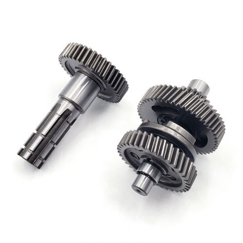 Kit carbide forward output shaft &amp; middle gear fit for go kart dune buggy 200cc