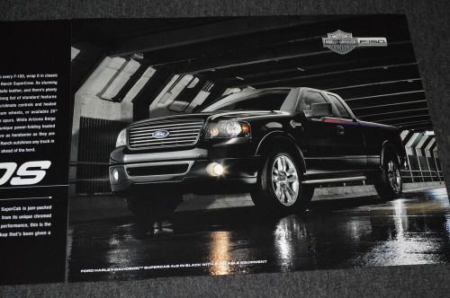 2006 ford f150 harley-davidson elite original dealer advertisement print ad 06