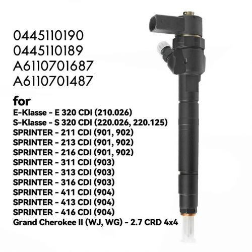 Diesel injection valve a6110701687 for mercedes benz cdi jeep grand cherokee ii.