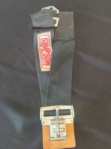 Simpson racing harness 55 inch 5-point sport belt combo latch/link pull down