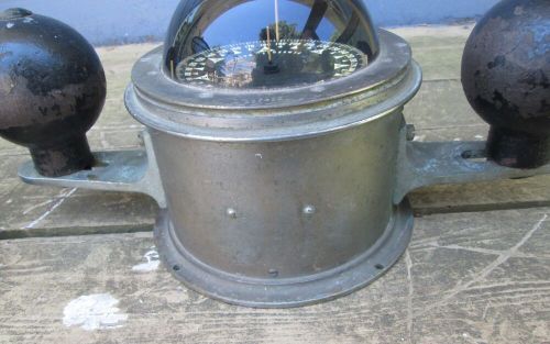 Vintage ritchie compass yoke mounted w/ binnacle