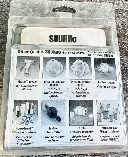 Water pump filter strainer vintage nla shurflo 170-061-29 screw in 1/2&#034; boat rv