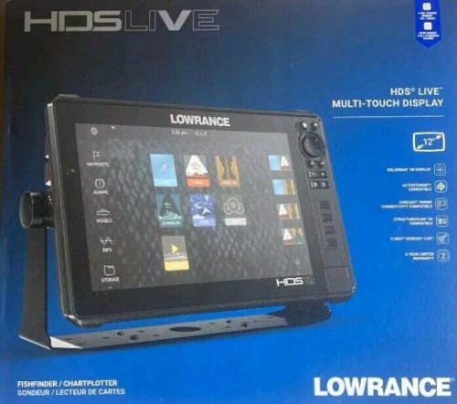 Lowrance hds-12 live fishfinder chartplotter 3-in-1 transducer  000-14428-001