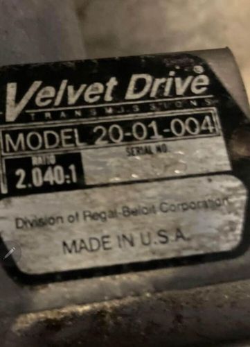 Velvet drive series 5000 marine transmission ratio 2.0