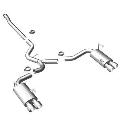 Magnaflow sport exhaust system 2011 subaru impreza wrx sti h4 2.5l