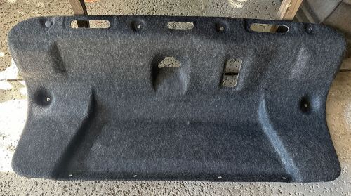 2008-2012 chevrolet malibu rear trunk lid interior carpet liner oem 20883193