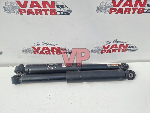 2013 vauxhall combo fiat doblo - rear shock absorbers pair - low miles!