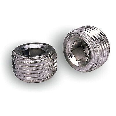 Moroso 1/2innpt alum pipe plugs 37810