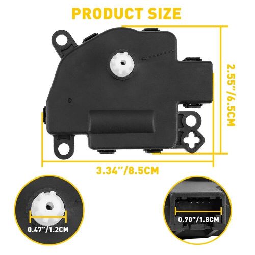 For 2010-2014 ford f-150 heater mode temperature new blend door actuator main