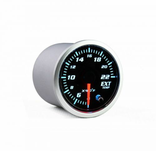 7-color led tinted universal 2&#039;&#039; 52mm exhaust gas temperature gauge 12v