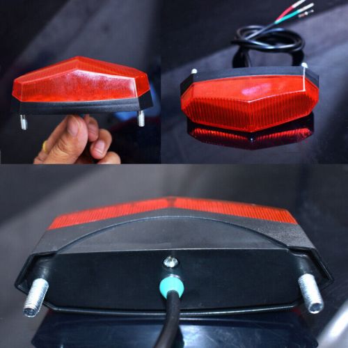 12v-80v electric bike led warning rear lamp for e-scooter warning taillights sn