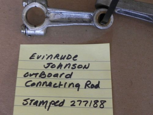 Evinrude johnson outboard connecting rod  stamped p# 277181