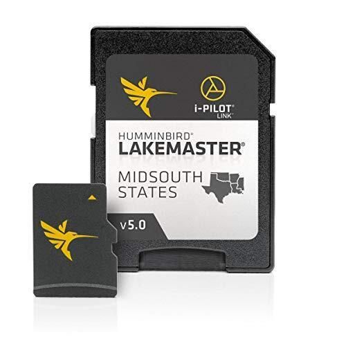 Humminbird 600009-9 - lakemaster™ midsouth states v5 microsd format electronic