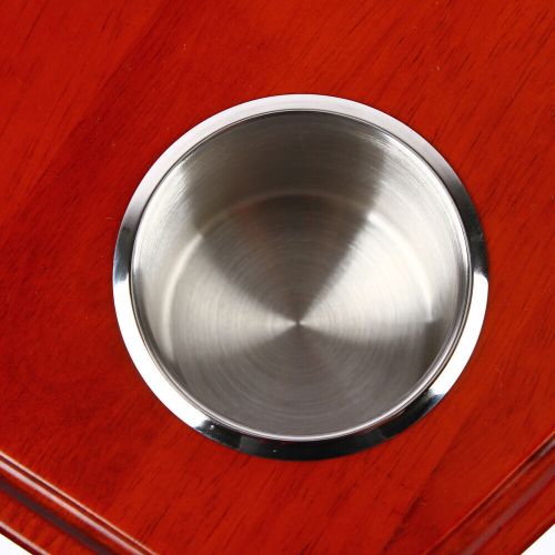 Boat Table Removable Rectangular Marine/RV Table w/ 4 Cup Holders elm Table Top, US $194.10, image 3