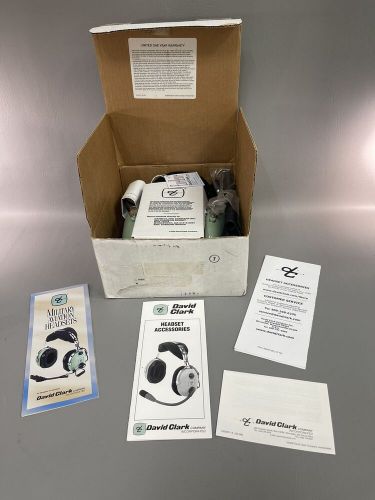 David clark aviation h10 76 general aviation headset new !!!