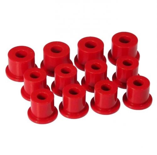 Prothane for 80-86 nissan 720 2/4wd spring &amp; shackle bushings - red