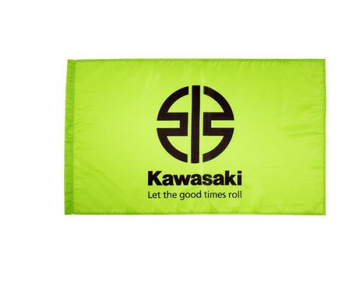 Genuine kawasaki fan flag, green (206mgu2210) £4.99