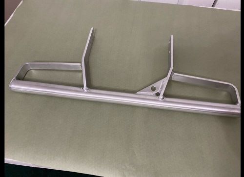 Bombardier ds 650 grab bar bumper rack all years brushed aluminum