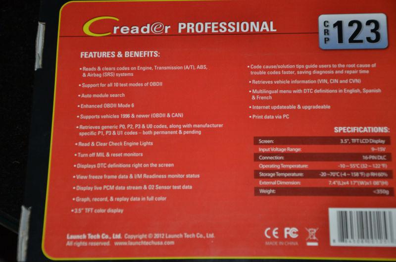 Creader professional  crp123