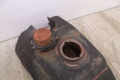 1984 honda trx 200 gas fuel tank w/ cap - rusty