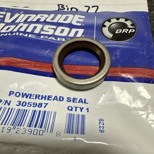 Genuine 305987 0305987 omc powerhead oil seal evinrude johnson 18-25hp outboards