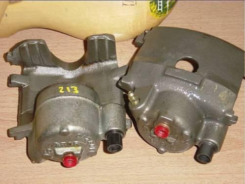 0213 84-90 chrysler fwd front reman brake calipers