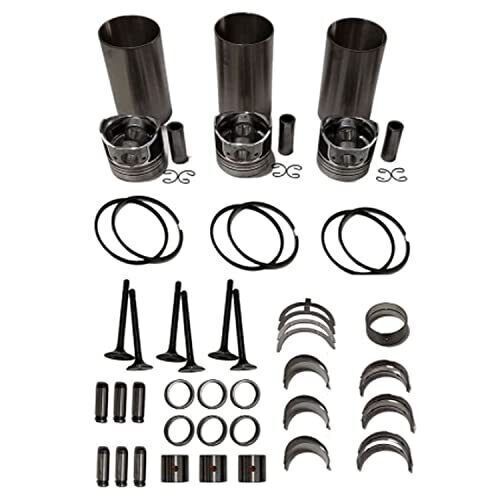 Fits for kubota excavators kx36-2 kx41-2 d1105 engine overhaul rebuild kit std