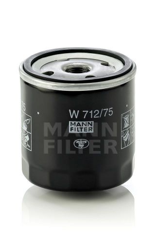 Engine oil filter-vin: a, carb, 2bbl mann w 712/75