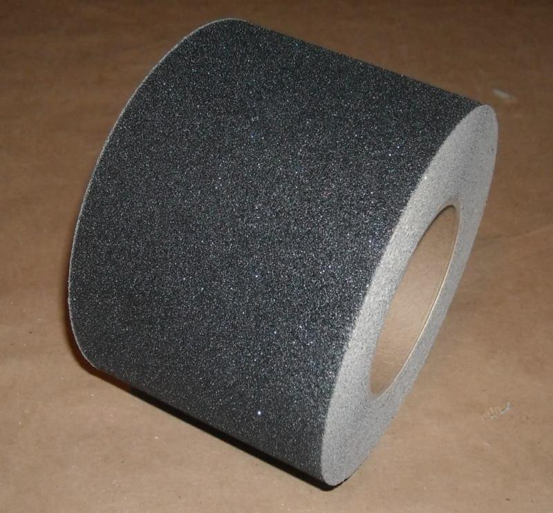 4" x 60' roll 80 grit anti slip tape non skid grip stair step floor safety track