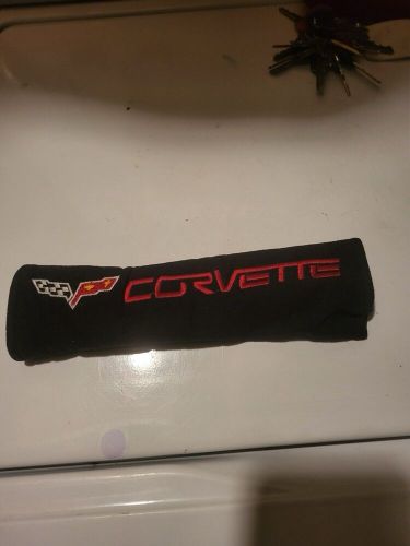 Seat belt shoulder pad corvette c6