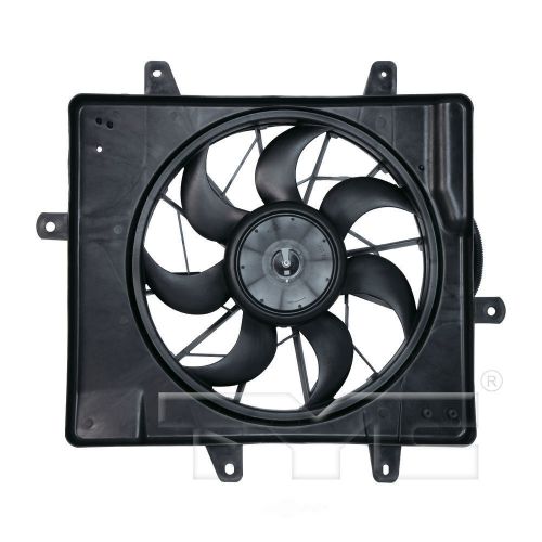 Tyc 621240 dual radiator and condenser fan assy. 06-10 chrys pt cruiser freeship