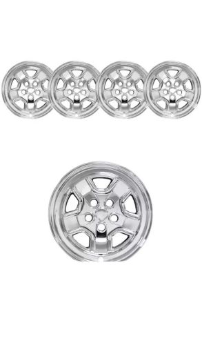 2007-2017 jeep patriot / compass # 6997p-c 16&#034; chrome wheel skins new set/4