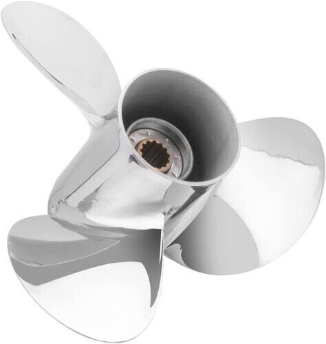 11 5/8 x 11 stainless steel boat propeller fit yamaha outboard motor 40-60hp rh