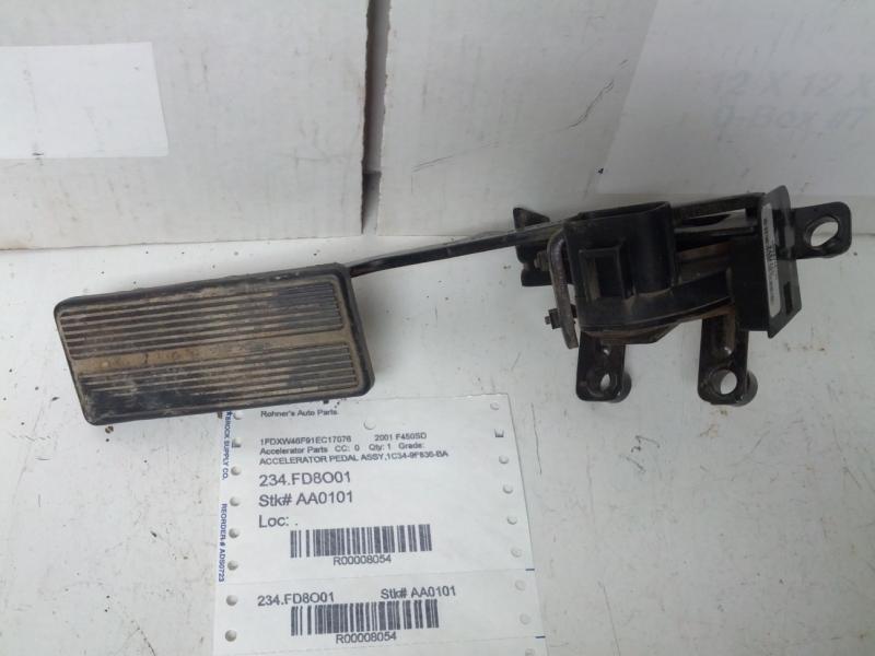 01 ford f450 super duty accelerator pedal assembly with sensor tps throttle 7.3l