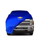 Chevrolet sİlverado 3500 custom fit İndoor car cover w/logo red black gray blue