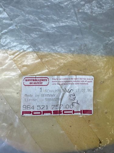 Porsche bucket seat foam new nos 96452175700